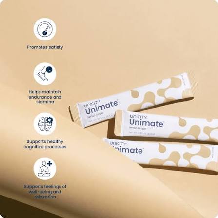 Unicity Unimate Lemon Ginger 30 Packets