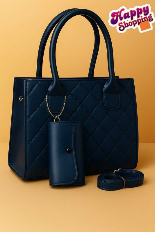 2pc Chenal New Stylish Shoulder Handbag For Girls