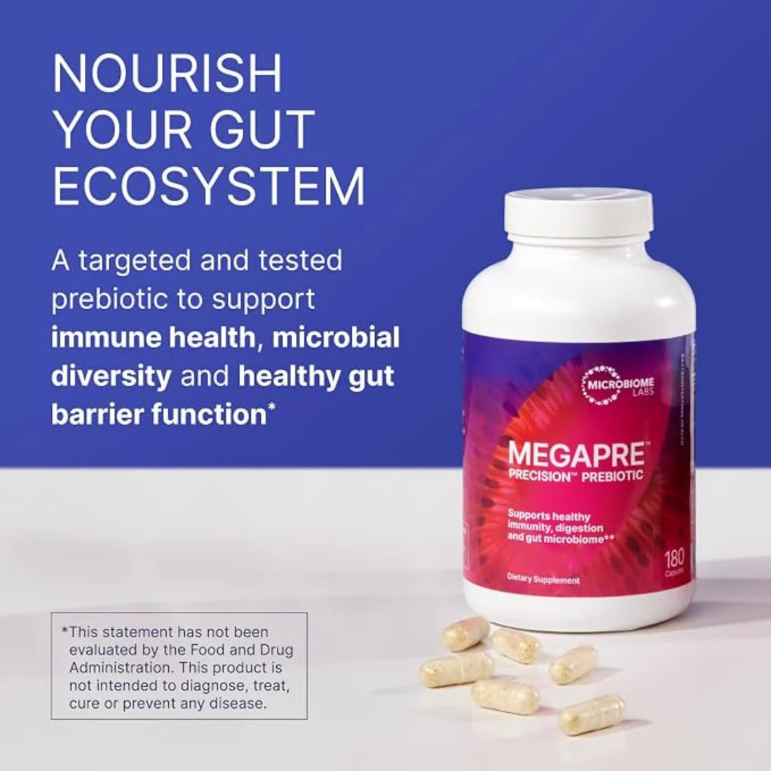 MegaSporeBiotic Probiotic Supplement 60 Capsules ( Pack of 2 )