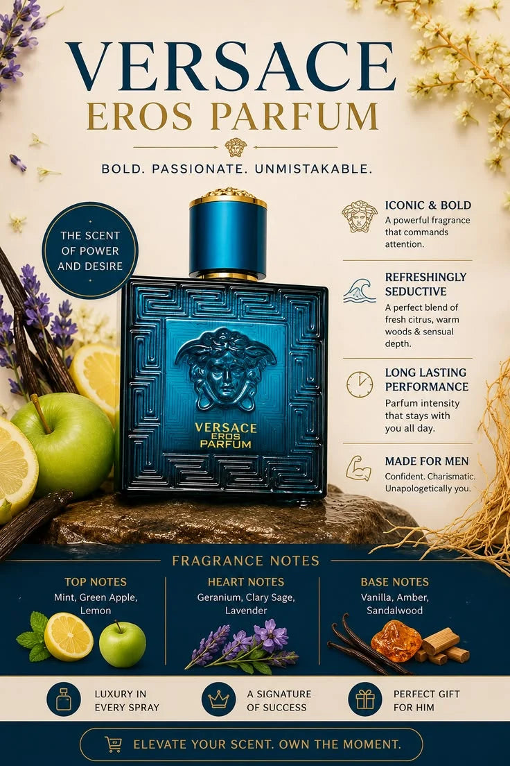 Versace Eros EDP for Men 100ml