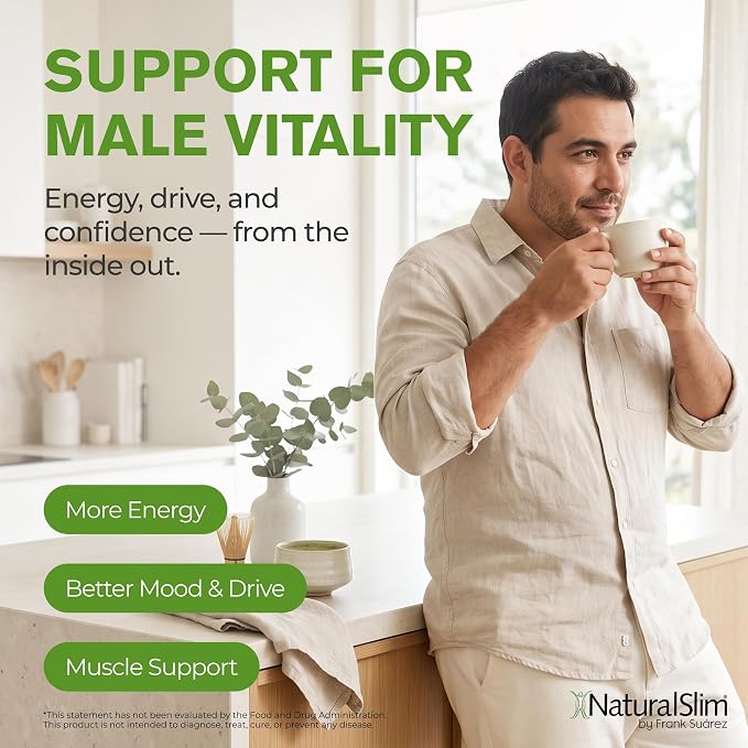 NaturalSlim Testosterin Support 180 Capsules