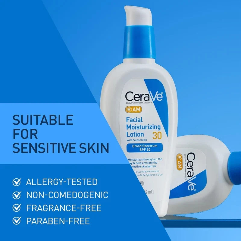 CeraVe AM Facial Moisturizing Lotion SPF 30 ( Pack of 2 )