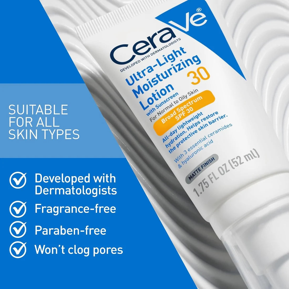 CeraVe Ultra-Light Moisturizing Lotion SPF 30