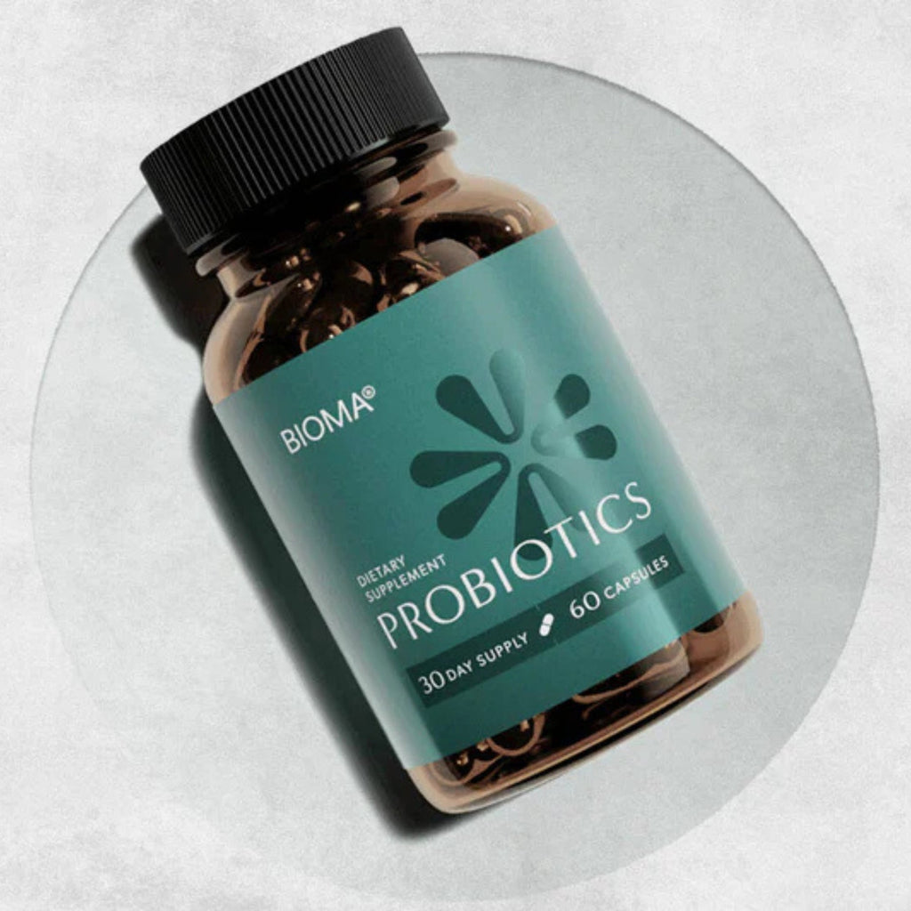 BIOMA Probiotics Digestive Health Gut Support for Men & Women 60 Capsules