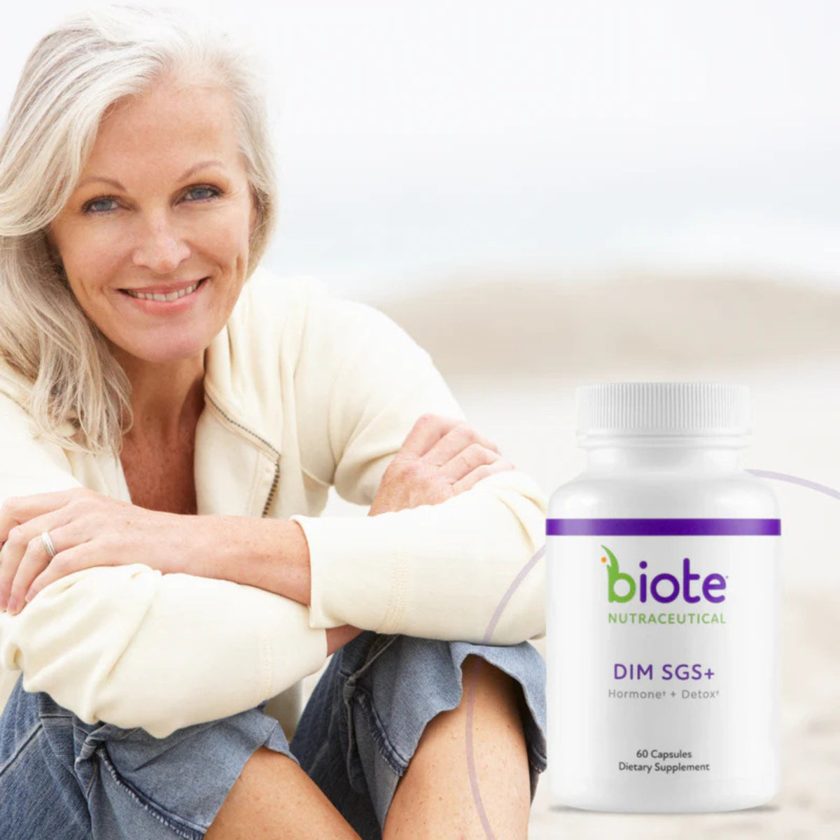 Biote Nutraceuticals DIM SGS 60 Capsules