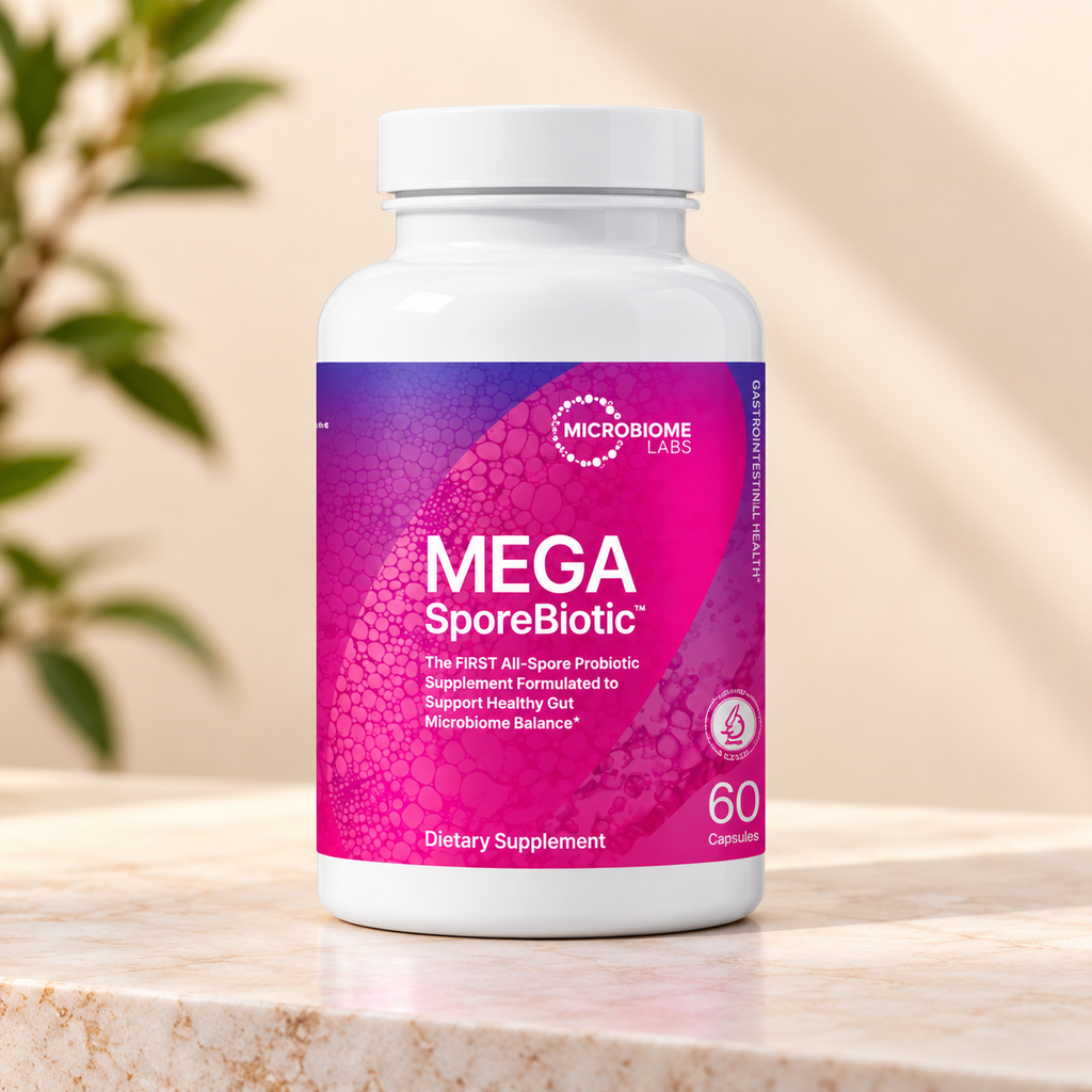 MegaSporeBiotic Probiotic Supplement 60 Capsules