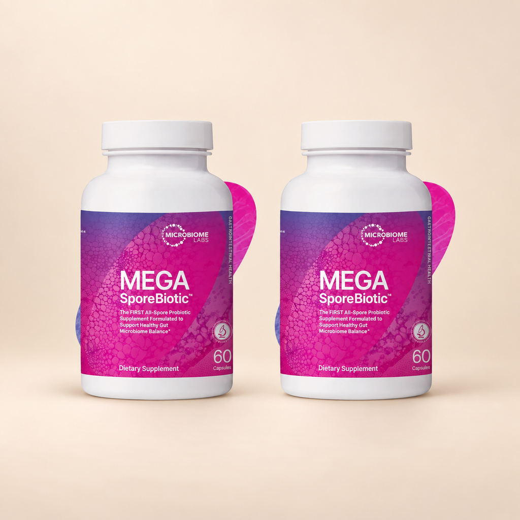 MegaSporeBiotic Probiotic Supplement 60 Capsules ( Pack of 2 )