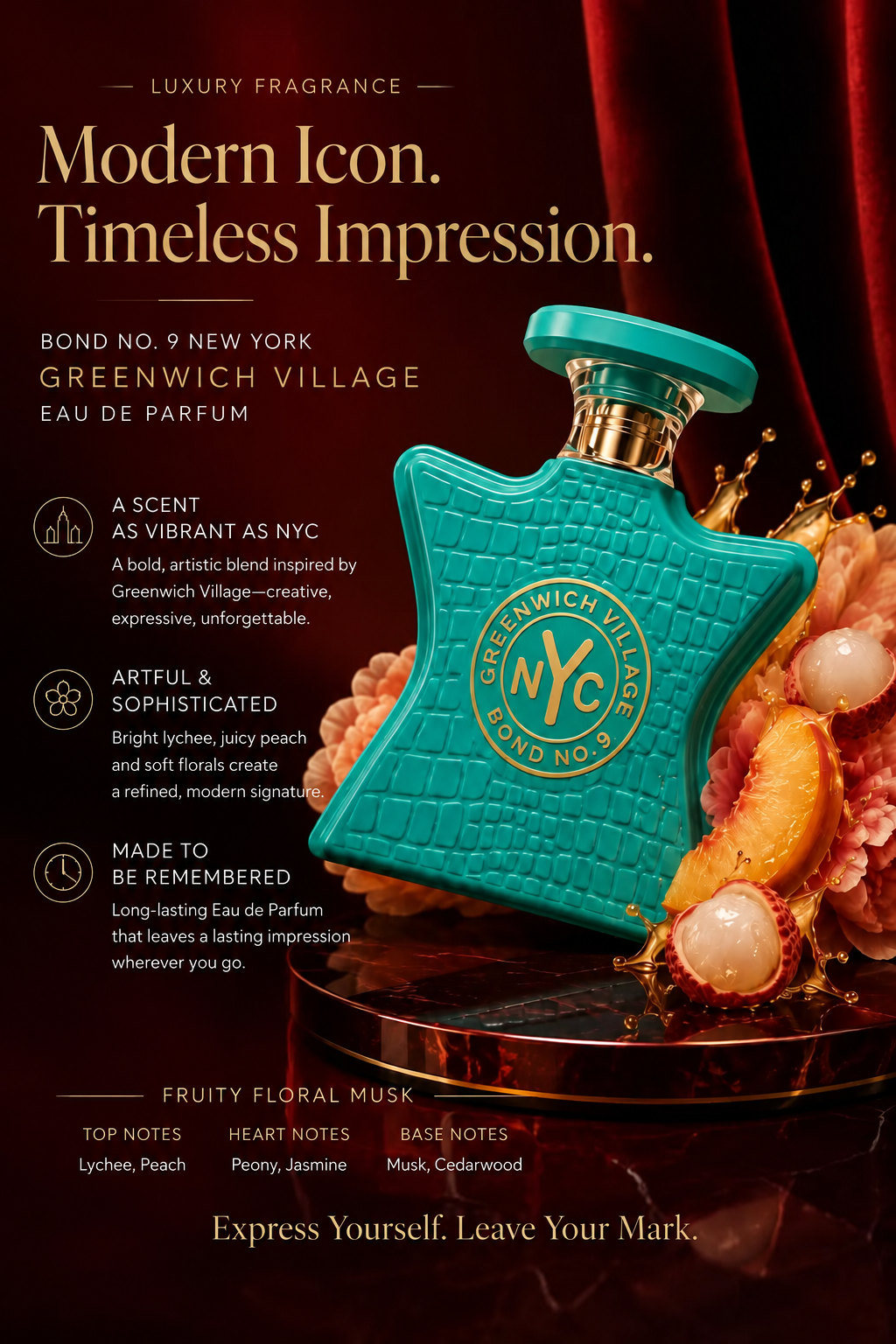 Bond No. 9 Greenwich Village EDP 3.4 Oz