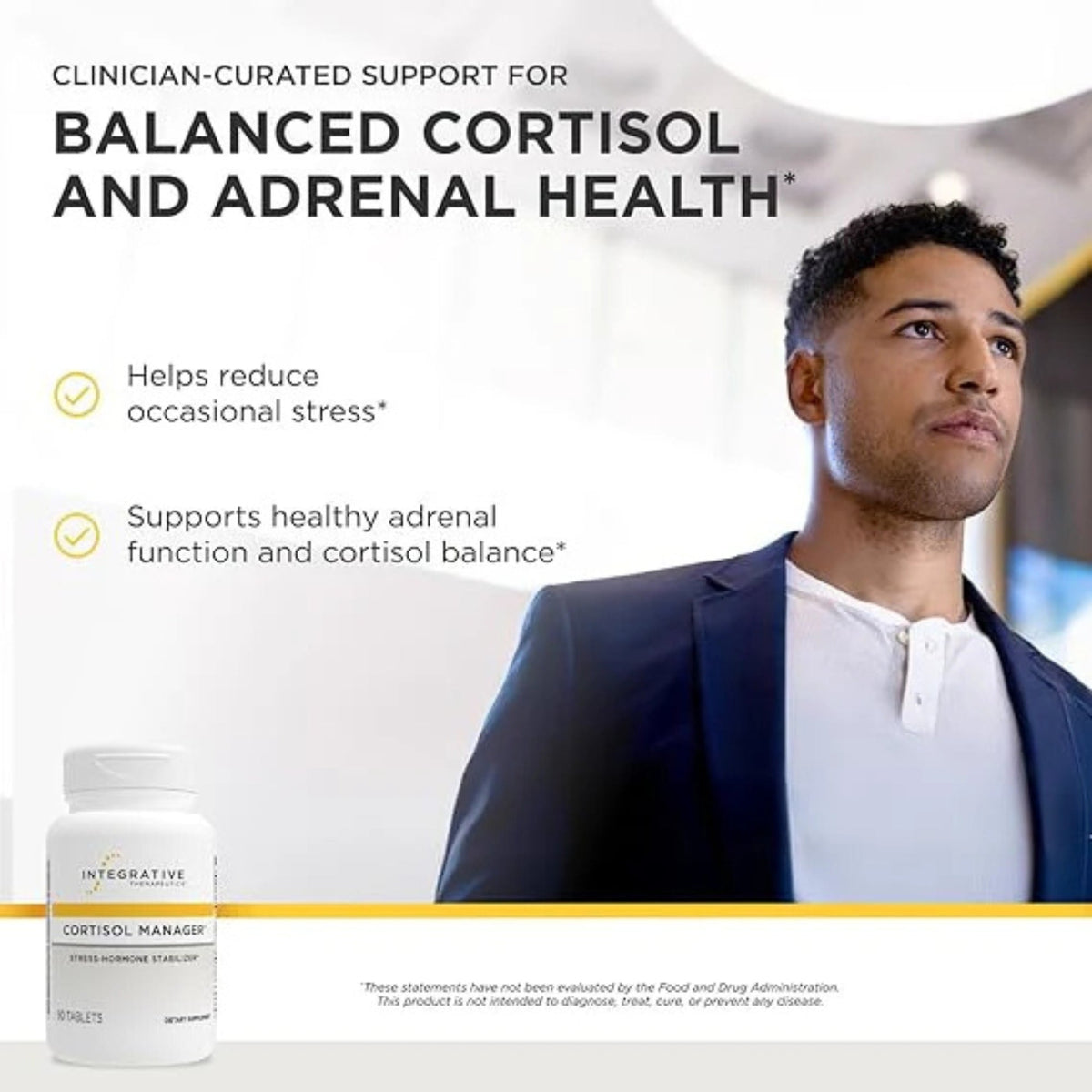Cortisol Manager Sleep Support Tablets 90 Count (45 Servings)