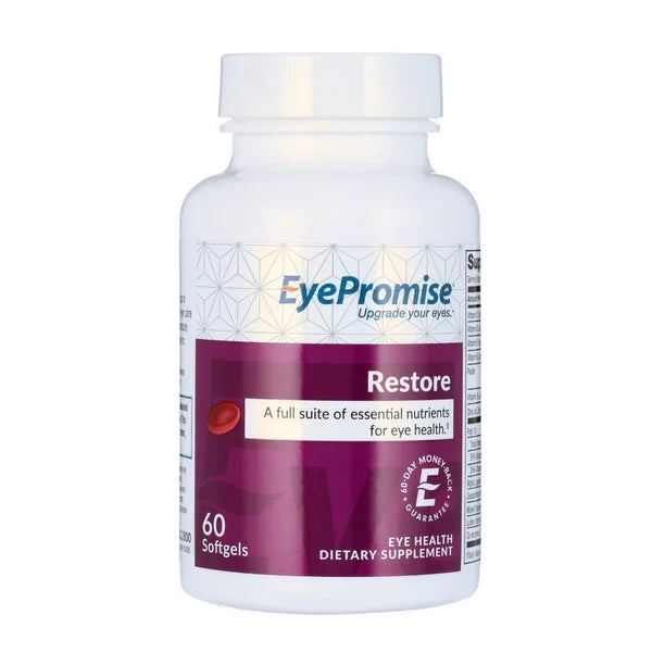 EyePromise Restore Eye Vitamin Supplement - 60 Softgel Capsules