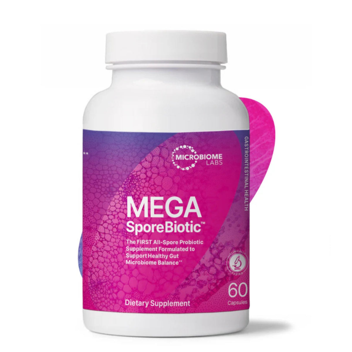 MegaSporeBiotic Probiotics for Women & Men 60 Capsules