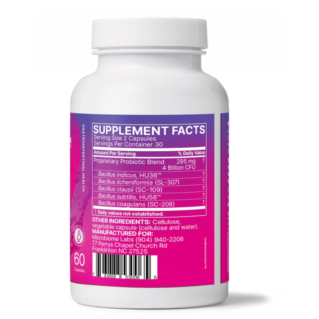 MegaSporeBiotic Probiotics for Women & Men 60 Capsules