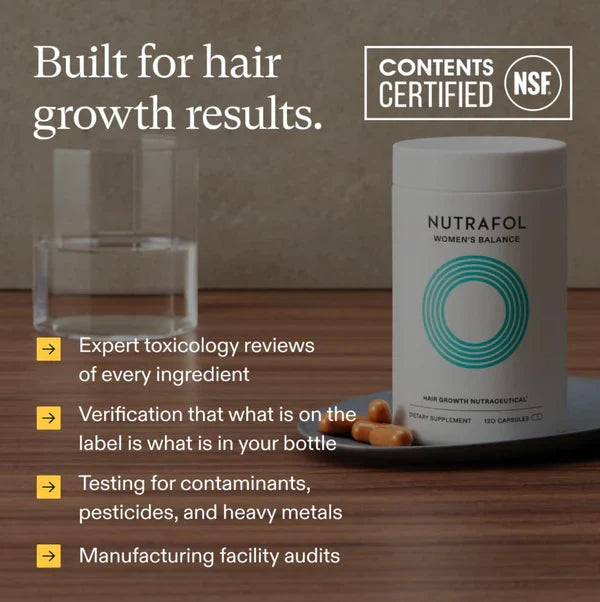Nutrafol Women's Balance Hair Growth Supplements