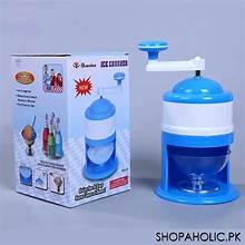 Manual Ice Crusher Machine Gola Maker For Home Easy To Use