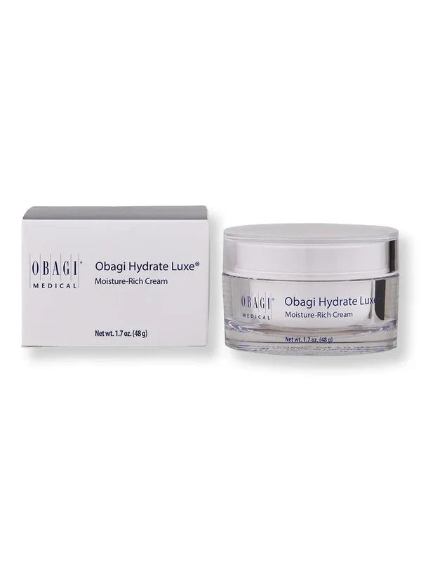Obagi Hydrate Luxe Moisture Rich Cream – 1.7 oz / 48 g | Intense Hydration & Anti-Aging Night Cream