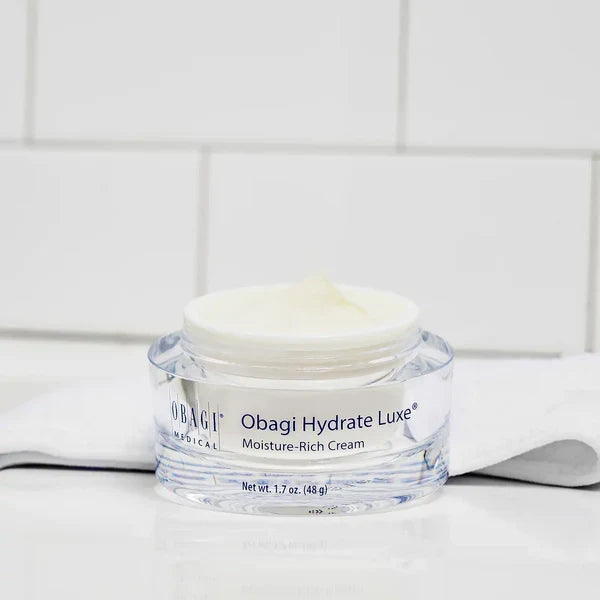 Obagi Hydrate Luxe Moisture Rich Cream – 1.7 oz / 48 g | Intense Hydration & Anti-Aging Night Cream