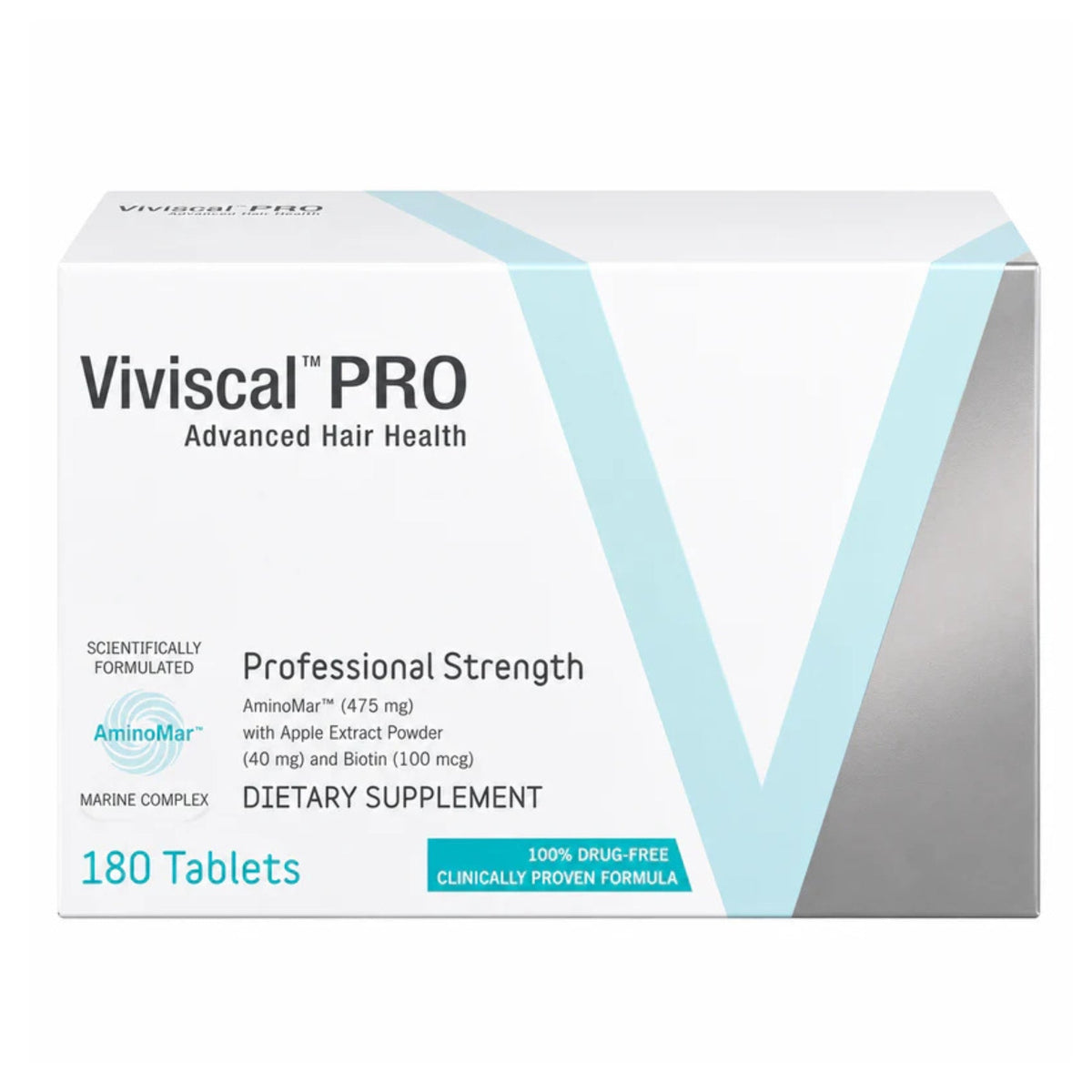 Viviscal Pro Advanced Hair Growth Support Supplement 180 Tablets
