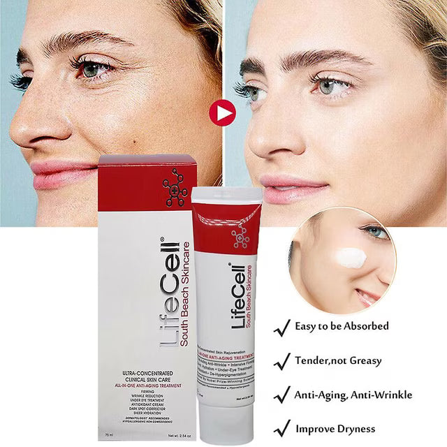 LifeCell Skin Tightening Treatment Pack of 4