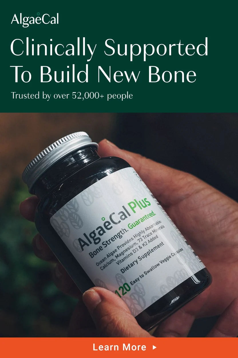 AlgaeCal Plus Bone Health Supplement 120 Caps