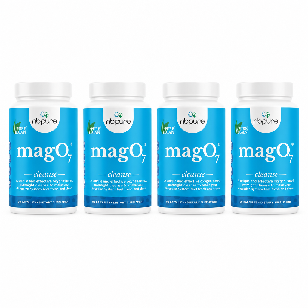 nbpure MagO7 Cleanse 90 Capsules | Digestive Cleanse Supplement