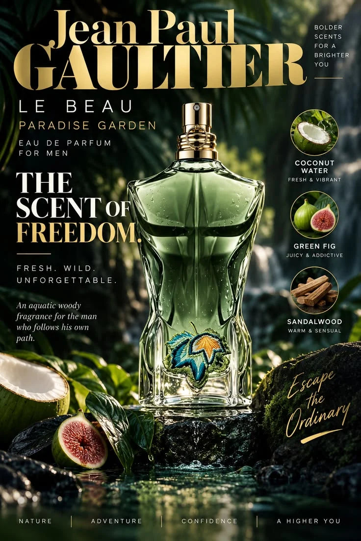 Jean Paul Gaultier Le Beau Paradise Garden EDP 125ml